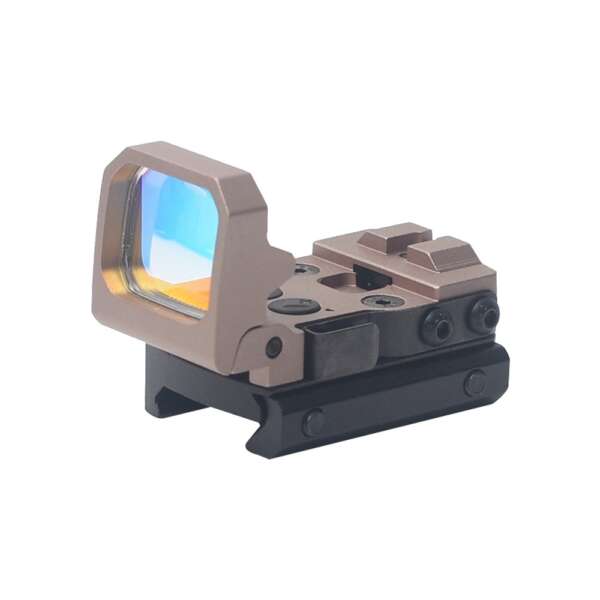 AIM-O FLIP DOT REFLEX SIGHT DARK EARTH (AO6008-T) - immagine 2