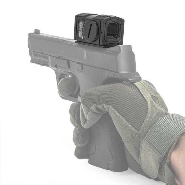 AIM-O MINI RED DOT REFLEX NERO (AO6011-B) - immagine 8