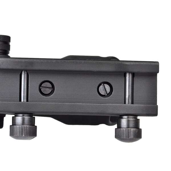 AIM-O OTTICA COMPATTA ZOOM 4X LENTE 32MM FIBRA OTTICA NERA (AO1002-B) - immagine 3