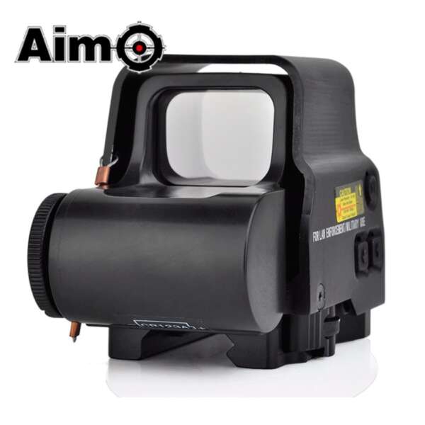 AIM-O RED DOT COMPATTO COMANDI LATERALI NERO (AO3056-B) - immagine 5