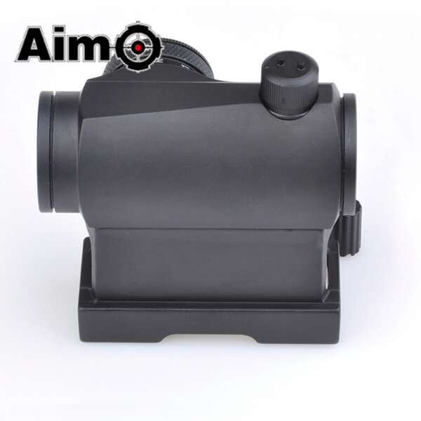 AIM-O RED DOT CON ATTACCO QD CON RIALZO NERO (AO5014-B) - immagine 4