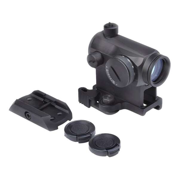 AIM-O RED DOT CON DOPPIO ATTACCO NERO (AO5029-B) - immagine 5
