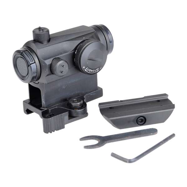 AIM-O RED DOT CON DOPPIO ATTACCO NERO (AO5029-B) - immagine 6