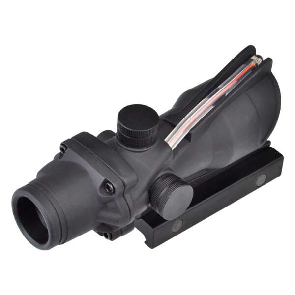 AIM-O RED DOT FIBRA OTTICA NERO (AO1001-B) - immagine 6