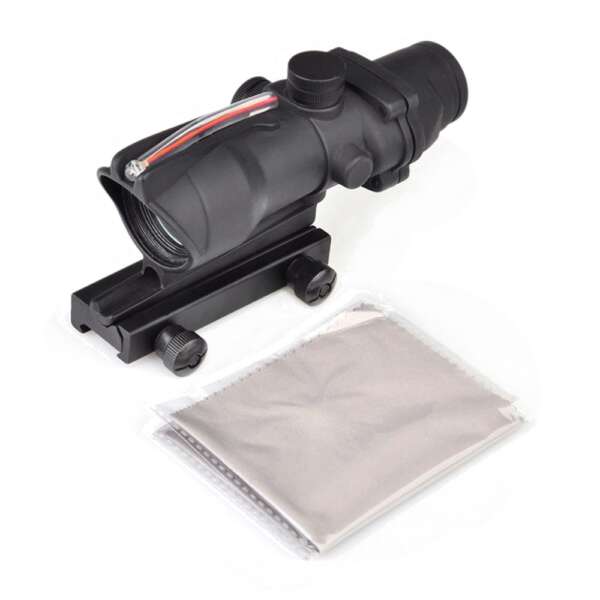 AIM-O RED DOT FIBRA OTTICA NERO (AO1001-B) - immagine 7