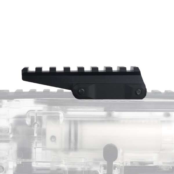 AIM-O SLITTA 20MM 8 SLOT CON RIALZO NERA (AO9034-B) - immagine 11