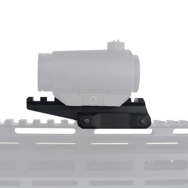 AIM-O SLITTA 20MM 8 SLOT CON RIALZO NERA (AO9034-B) - immagine 8
