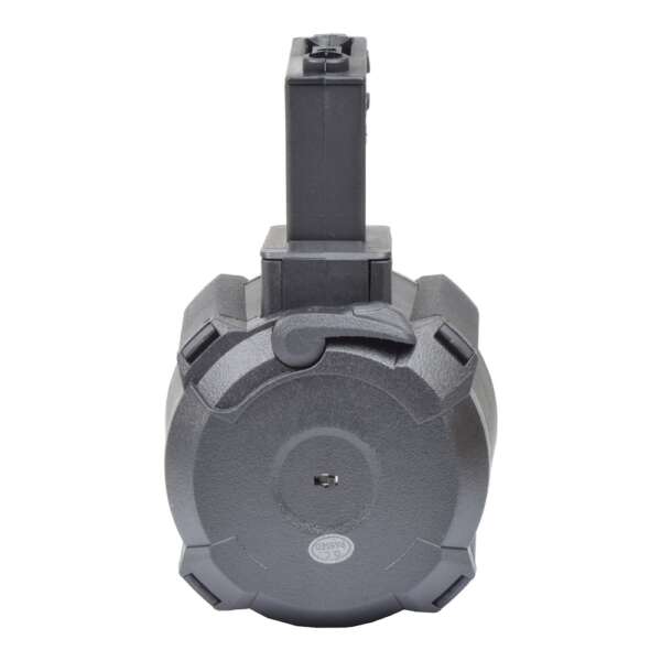 A&K CARICATORE DRUM 1200 COLPI PER SERIE M4 NERO (B90-1C BK) - immagine 3