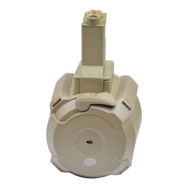 A&K CARICATORE DRUM 1200 COLPI PER SERIE MP5 DARK EARTH (B90-4C TN)