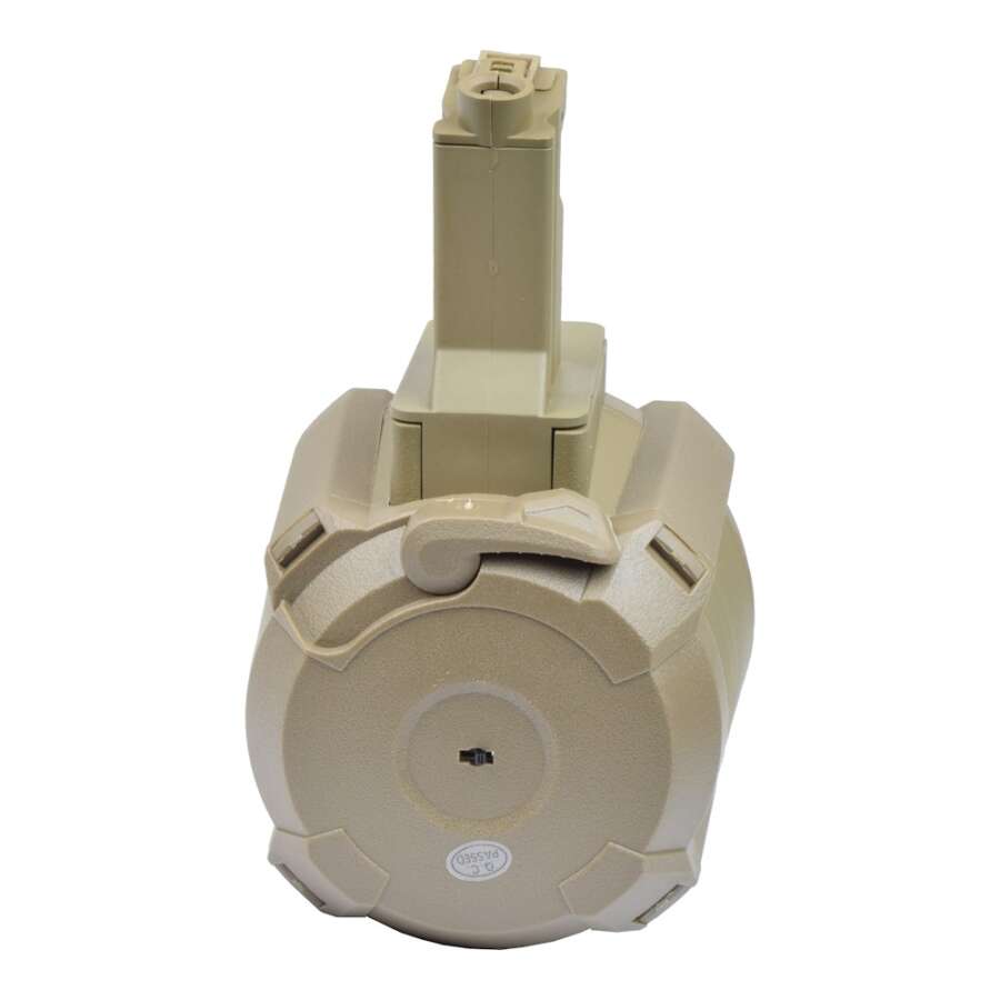 A&K CARICATORE DRUM 1200 COLPI PER SERIE MP5 DARK EARTH (B90-4C TN)