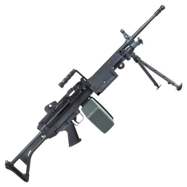 A&K FUCILE ELETTRICO M249-MK1 POLYMER VERSION NERO (M249-MK1P) - immagine 2