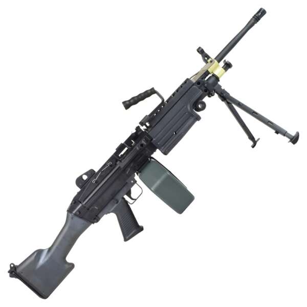 A&K FUCILE ELETTRICO M249-MK2 METAL VERSION NERO (M249-MK2) - immagine 2