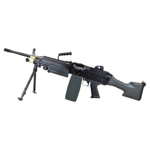 A&K FUCILE ELETTRICO M249-MK2 METAL VERSION NERO (M249-MK2) - immagine 3