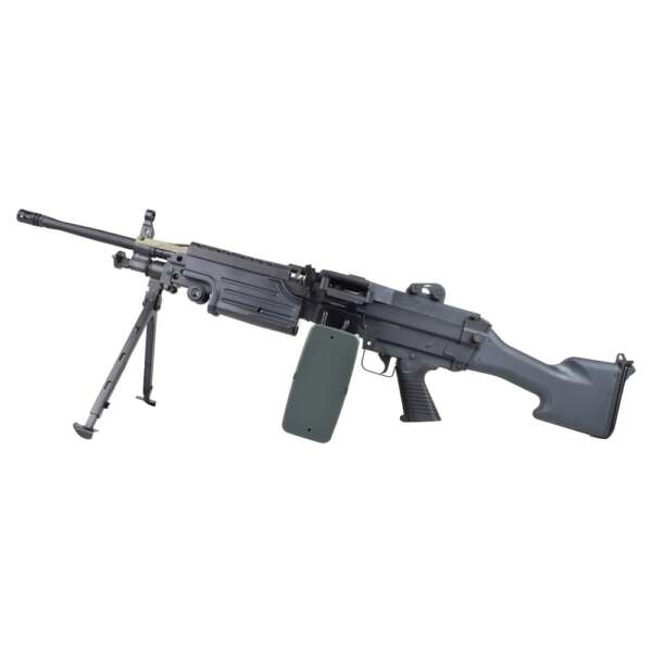 A&K FUCILE ELETTRICO M249-MK2 POLYMER VERSION NERO (M249-MK2P) - immagine 3