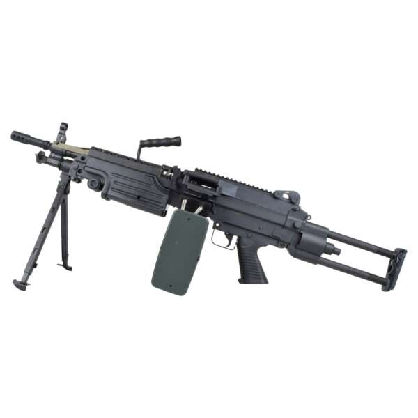 A&K FUCILE ELETTRICO M249 PARA POLYMER VERSION NERO (M249-PARAP) - immagine 3