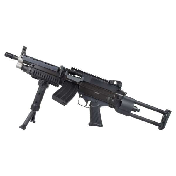A&K FUCILE ELETTRICO M249K METAL VERSION NERO (M249K) - immagine 3