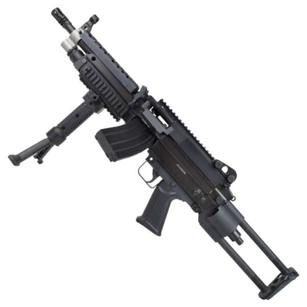 A&K FUCILE ELETTRICO M249K METAL VERSION NERO (M249K) - immagine 4