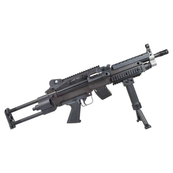 A&K FUCILE ELETTRICO M249K POLYMER VERSION NERO (M249KP) - immagine 3