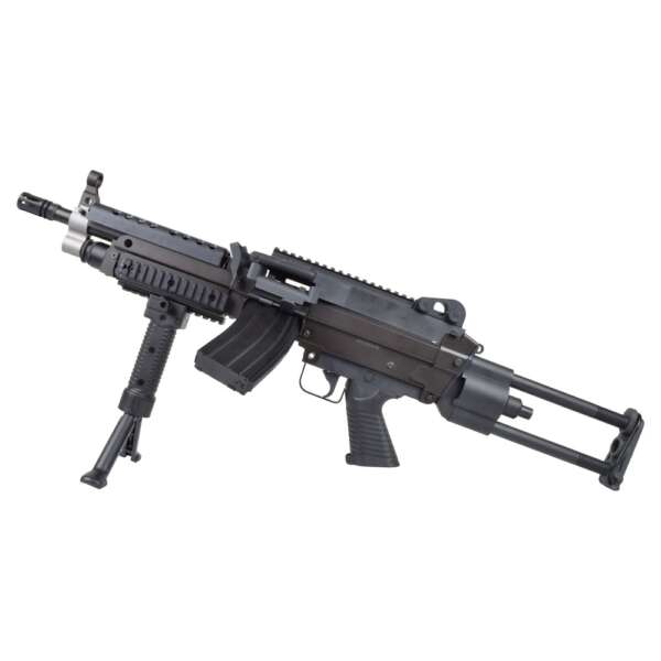 A&K FUCILE ELETTRICO M249K POLYMER VERSION NERO (M249KP) - immagine 5