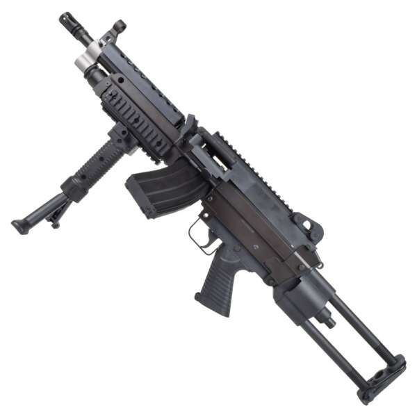A&K FUCILE ELETTRICO M249K POLYMER VERSION NERO (M249KP) - immagine 6