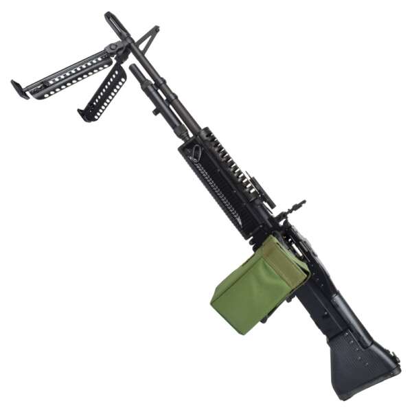 A&K FUCILE ELETTRICO M60 NERO (MK60) - immagine 4