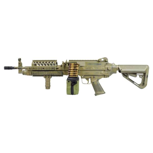 A&K FUCILE ELETTRICO MK46 EVO BATTLE WORN DARK EARTH (MK46BWT) - immagine 3
