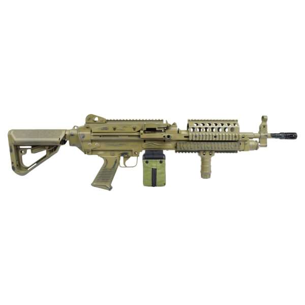 A&K FUCILE ELETTRICO MK46 EVO BATTLE WORN DARK EARTH (MK46BWT)