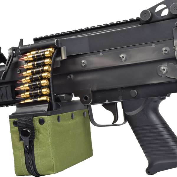A&K FUCILE ELETTRICO MK46 EVO BATTLE WORN NERO (MK46BWB) - immagine 6