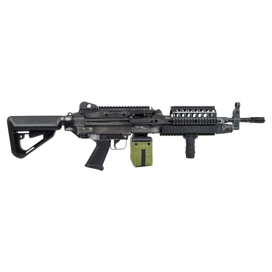 A&K FUCILE ELETTRICO MK46 EVO BATTLE WORN NERO (MK46BWB)