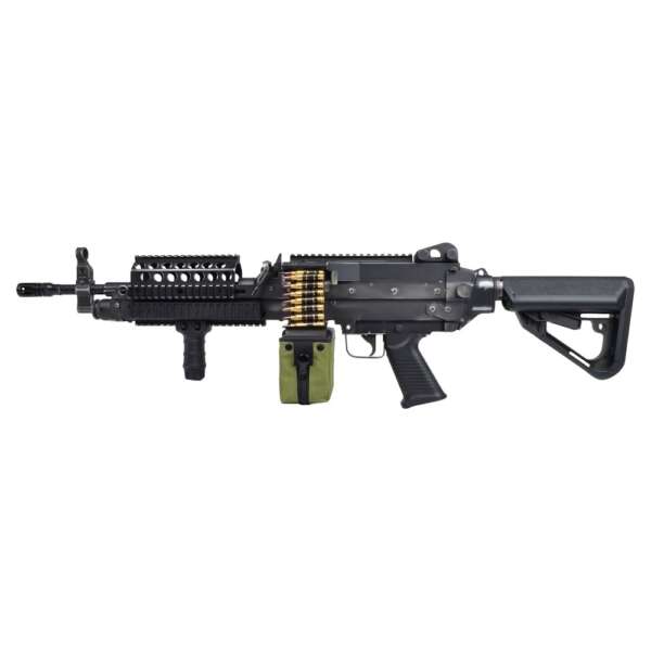 A&K FUCILE ELETTRICO MK46 EVO BATTLE WORN NERO (MK46BWB) - immagine 3