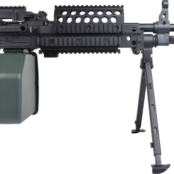 A&K FUCILE ELETTRICO MK46 POLYMER VERSION NERO (MK46P) - immagine 6