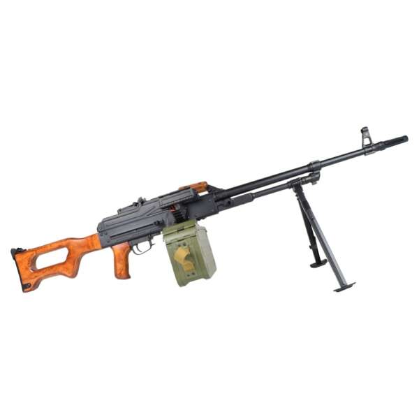 A&K FUCILE ELETTRICO PKM NERO E VERO LEGNO (PKM-W) - immagine 3
