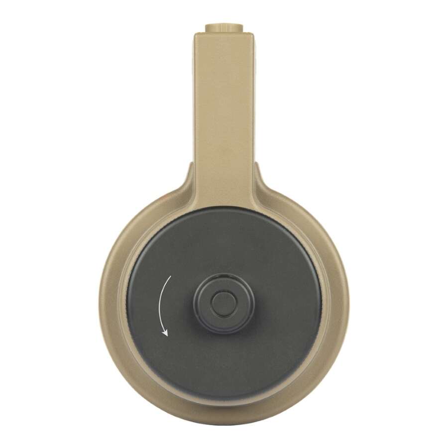ARES CARICATORE DRUM 2150 COLPI PER M4 DARK EARTH (AR-MAG044)