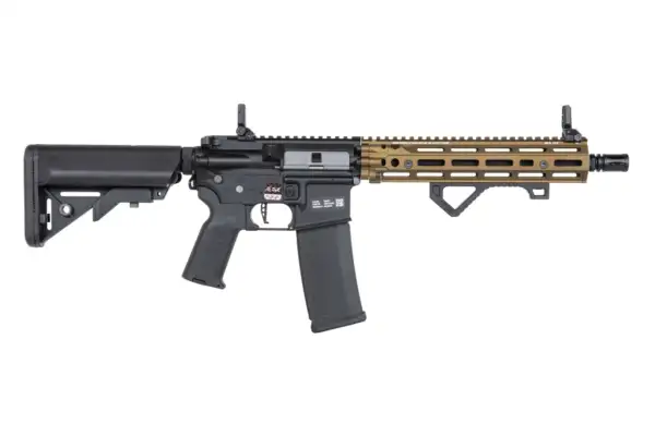 Specna Arms Daniel Defense RIS III 10,5 SA-P27 PRIME Carabina Aster II ETU con motore brushless Chaos Bronze - immagine 6