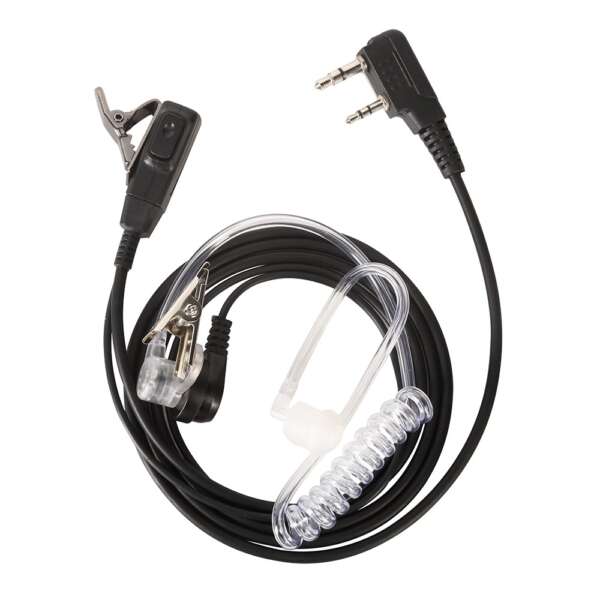 BAOFENG AURICOLARE CON MICROFONO E PTT VERSIONE PREMIUM (BF-EAR2) - immagine 2
