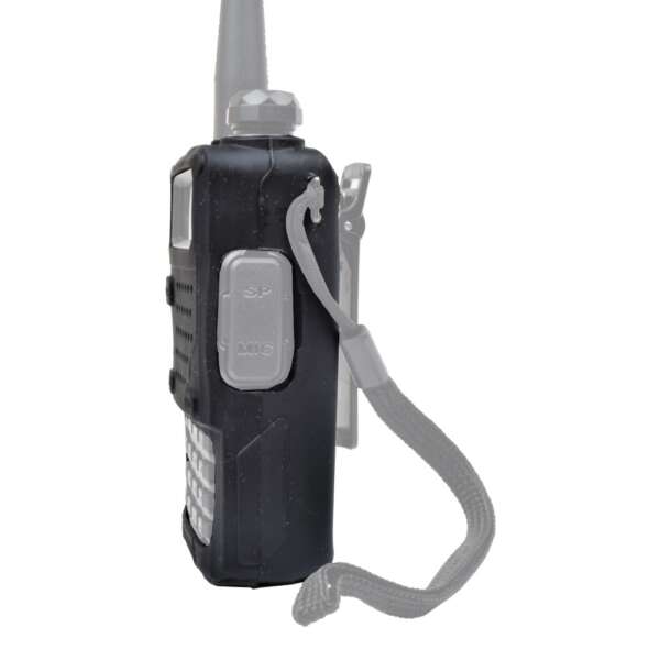 BAOFENG CUSTODIA IN GOMMA PER RADIO UV-5R NERA (BF-CASEBLACK) - immagine 4