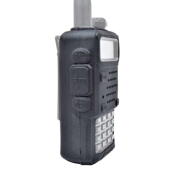 BAOFENG CUSTODIA IN GOMMA PER RADIO UV-5R NERA (BF-CASEBLACK) - immagine 2