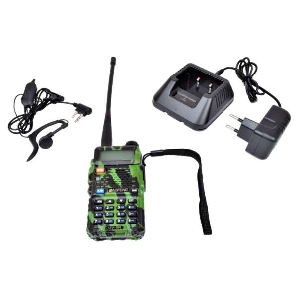 BAOFENG RICETRASMITTENTE DUAL BAND VHF/UHF FM CAMO (BF-UV5R-CAMO) - immagine 6