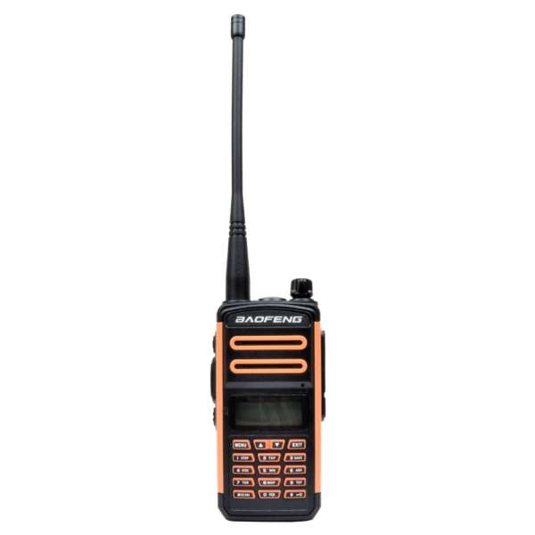 BAOFENG RICETRASMITTENTE DUAL BAND VHF/UHF FM UPGRADED VERSION ARANCIONE (BF-UV5PLUS) - immagine 2