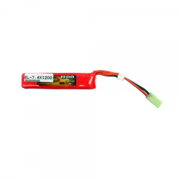 BILLOWY POWER BATTERIA LI-PO 7.4V X 1200MAH 15C (BL-7.4X1200)