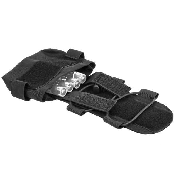 NHELMET BATTERY CASE PER ELMETTO NERO (NH3013-B) - immagine 3
