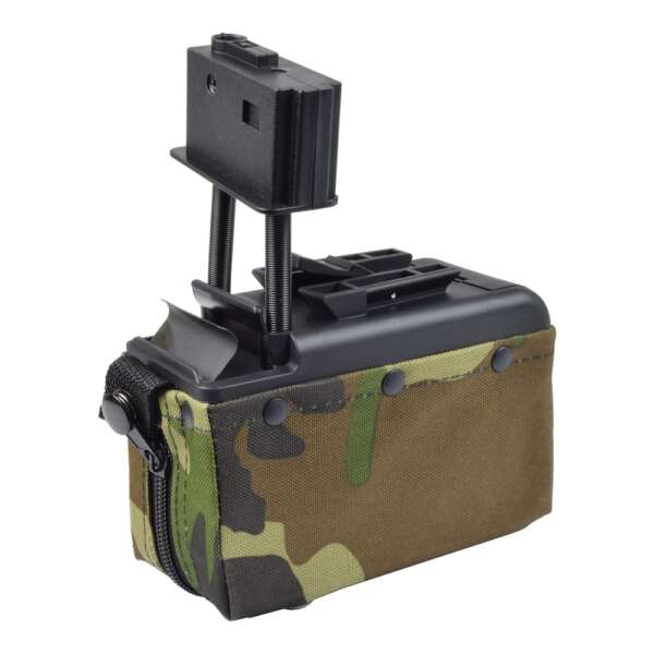 BATTLEAXE CARICATORE ELETTRICO 2000 COLPI PER M249 MULTICAM (D249MC) - immagine 2