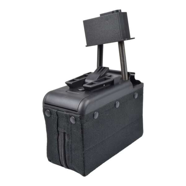 BATTLEAXE CARICATORE ELETTRICO 2000 COLPI PER M249 NERO (D249BK) - immagine 4
