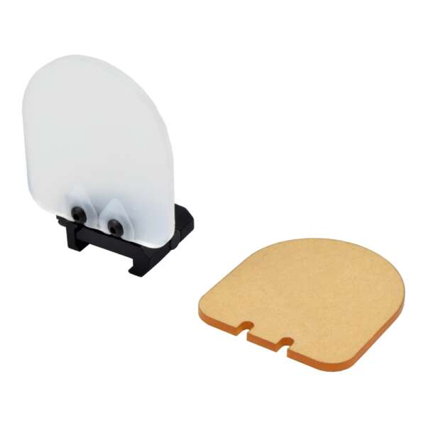 BIG DRAGON PROTEZIONE FLIP-UP PER OTTICHE/RED DOT NERO (BD-1464) - immagine 3