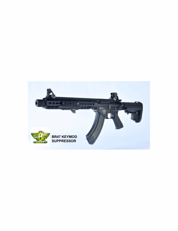 BOLT - BR47 KEYMOD SUPPRESSOR NERO - EBB