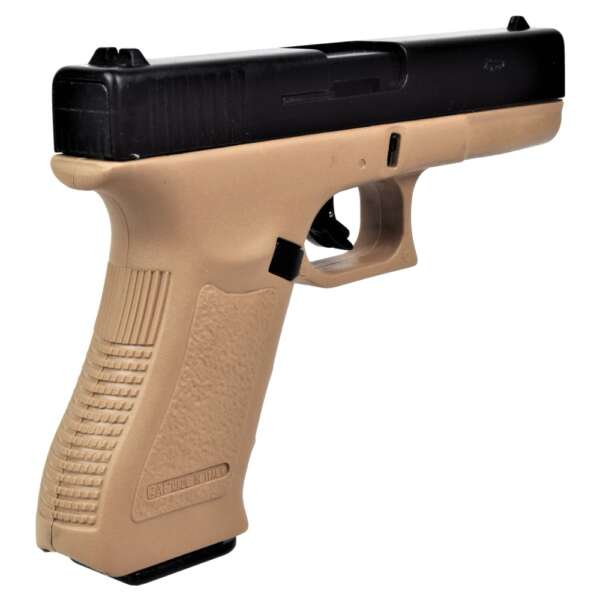 BRUNI GUNS PISTOLA A SALVE GAP CALIBRO 9mm NERA/TAN (BR-1401BT) - immagine 3