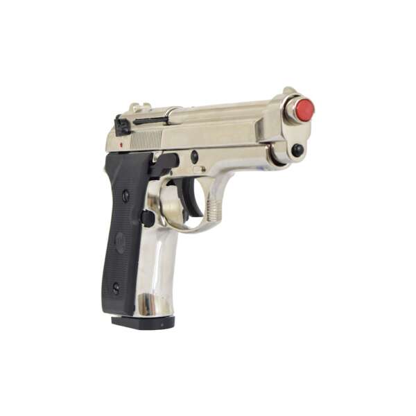BRUNI PISTOLA A SALVE 92 CALIBRO 9MM NIKEL (BR-1305N) - immagine 5