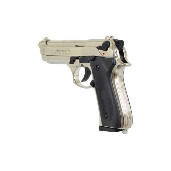 BRUNI PISTOLA A SALVE 92 CALIBRO 9MM NIKEL (BR-1305N) - immagine 4