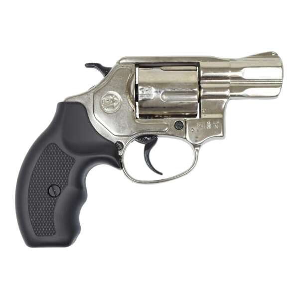BRUNI REVOLVER A SALVE NEW 380 CANNA CORTA NIKEL (BR-450N) - immagine 2