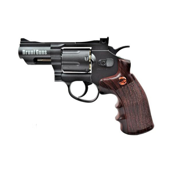 BRUNI REVOLVER CO2 CALIBRO 4,5mm C.N.823 2,5" NERO (BR-708B)